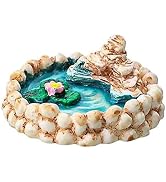 ZhangyiHot Mini Fairy Garden Accessories Kit, Micro Landscape Decoration Pond Bridge Ornaments, M...