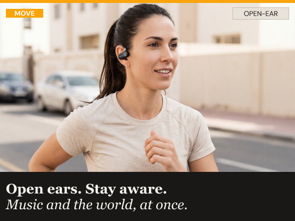 Open ears. Stay aware.?Music and the world, at once.