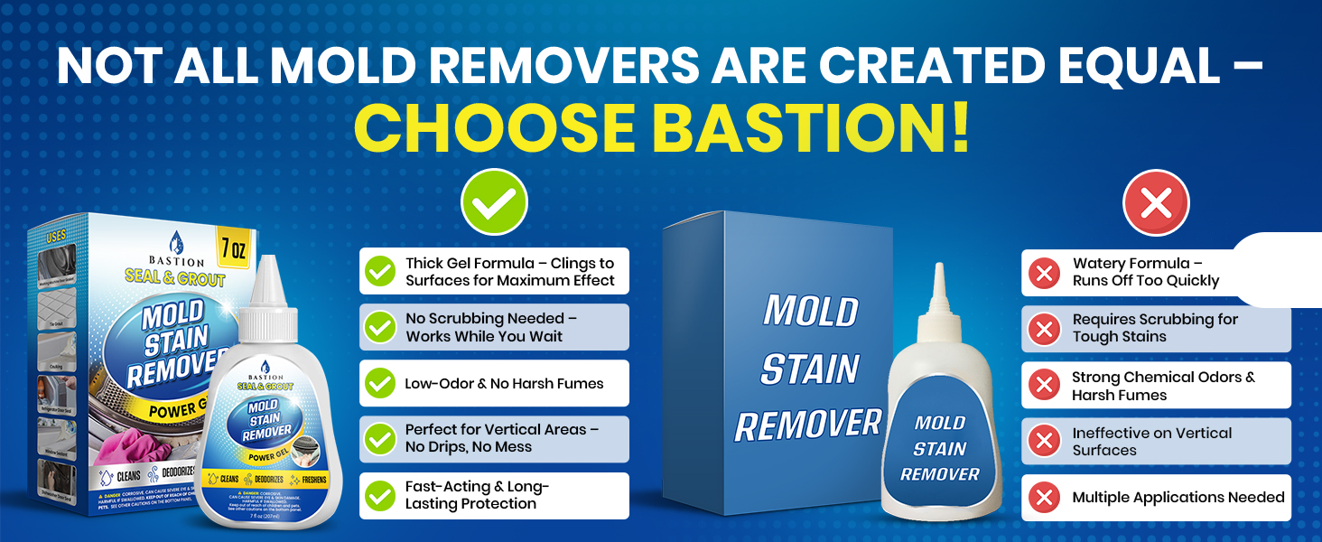 Bastion Mold Stain Remover Power Gel