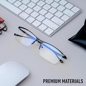 Lumadux Glasses Premium Materials