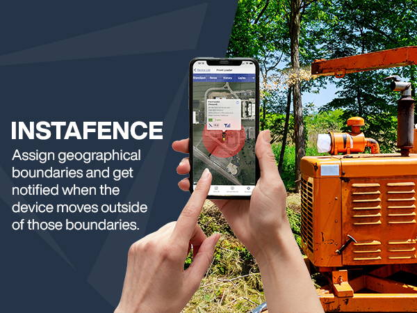 Instafence — Assign geographical boundaries and notified when the device moves passed the boundary.