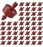 2 GPH Pressure Compensating Drippers: 50 Pack Drip Irrigation Spot Watering Emitter Constant Flow...