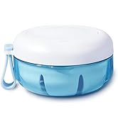 Denture Case, Definitely No-Leak Denture Bath Box for Traveling Perfectly, Denture Cup with Strai...