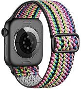 Charlam Stretchy Bands Compatible with Apple Watch Band 40mm 41mm 42mm 38mm 44mm 45mm 46mm 49mm W...
