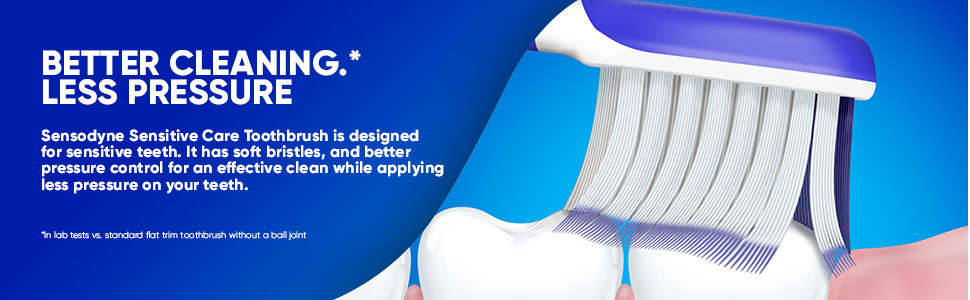 Sensodyne sensitive care toothbrush