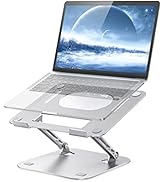JOIOT Laptop Stand, Adjustable Laptop Stand for Desk, Aluminum Computer Stand Portable Laptop Ris...