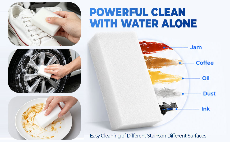 powerful clean with water alone