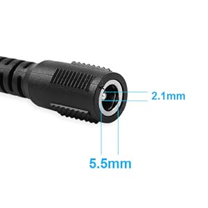 DC Power Extension Cable 5.5 x 2.1mm
