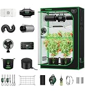 VIVOSUN Smart Pro Grow Tent Kit 2x4 Complete Grow System WiFi-Integrated Automatic Control with G...