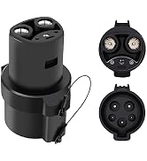 Madatop J1772 Adapter for Tesla Model 3, Y, S, and X, 80 Amp / 250V AC J1772 to Tesla Charger Ada...