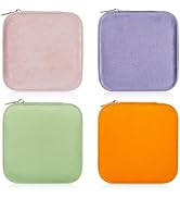 TRODANCE Plush Velvet Travel Jewelry Case Organizer, Small Travel Jewelry Box,Portable Jewelry Bo...