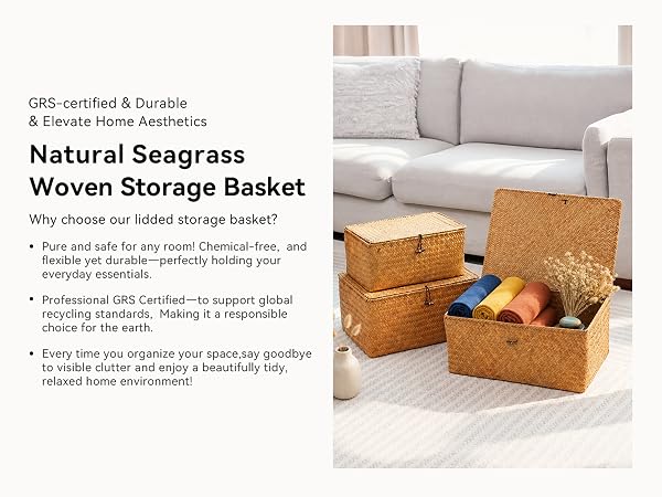 Seagrass Storage Basket