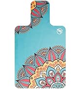 JOOEER Pilates Reformer Machine Mat Towel, Non Slip Pilates Reformer Cover Lightweight Foldable W...