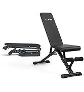 CAP Barbell Multi-Purpose Adjustable Utility Strength Training Weight Bench | Multiple Options