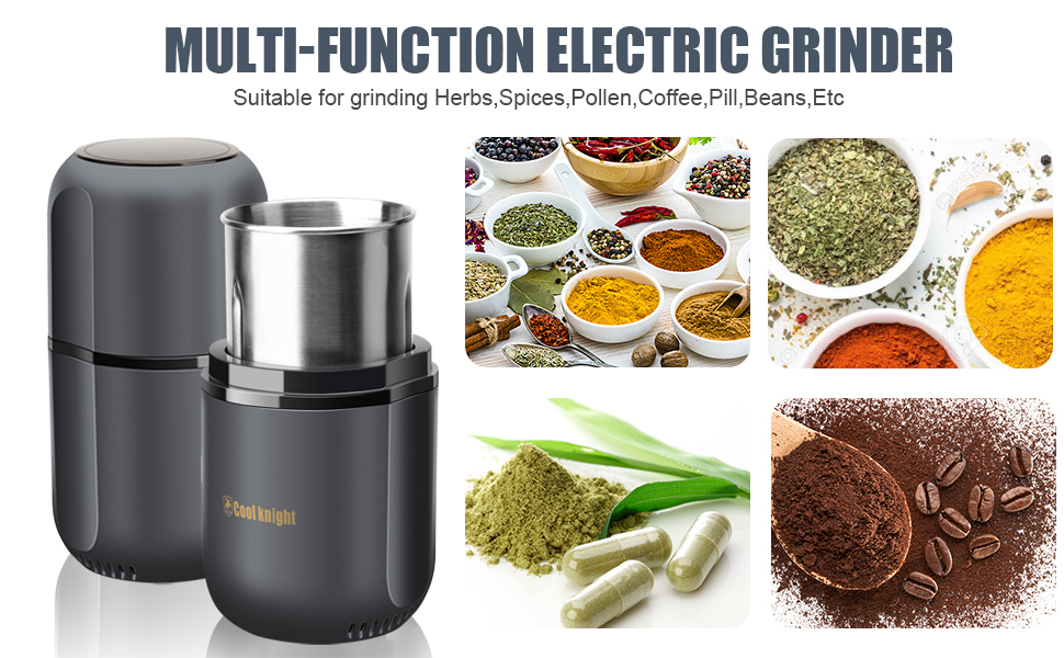 Grey Herb Grinder