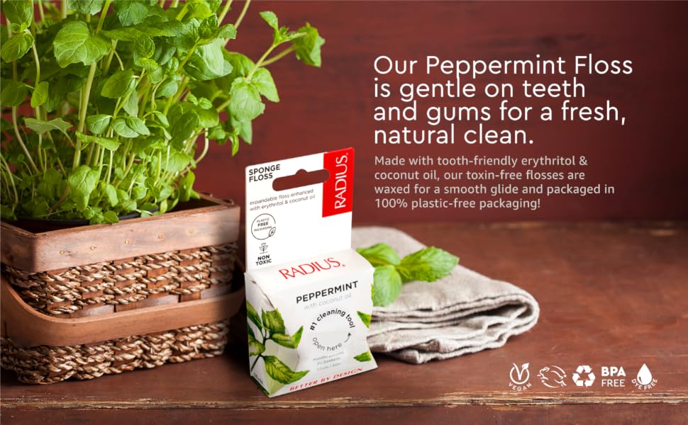 Peppermint floss