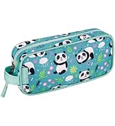 Choco Mocha Kids Pencil Case for Girls, Soft Zipper Pencil Pouch for Girls Pencil Case for School...
