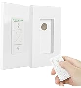RGBZONE Smart Dimmer Switch, Bluetooth Wireless Remote Light Switch for Dimmable LED/CFL/Incandes...