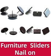 furniture sliders nail on