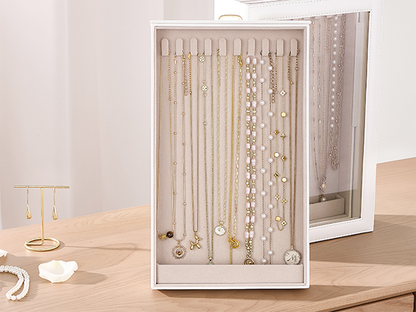 Lolalet Necklace Organizer Box