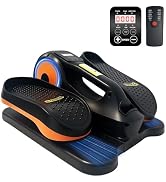 Under Desk Elliptical Machine,Electric Ellipse Leg Exerciser as See on TV with Remote Control,12 ...
