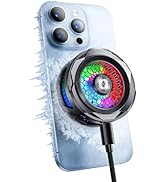3 in 1 Magnetic Cell Phone Cooler for Gaming - Comvin Mobile Phone Cooling Fan with Clip, Portabl...