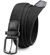 CHAOREN Mens Belt - Braided Stretch Golf Belt for Men 1 3/8"- Gift for Golf Pants Casual Shorts J...