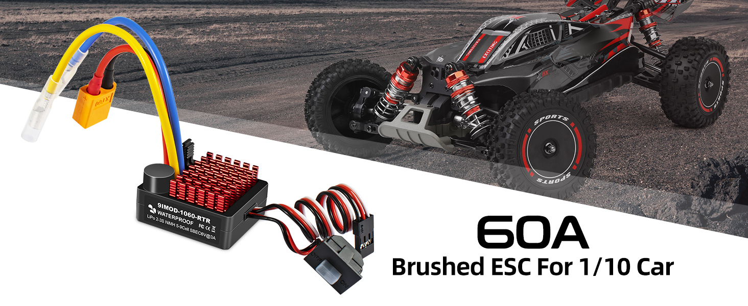 60A Brushed ESC