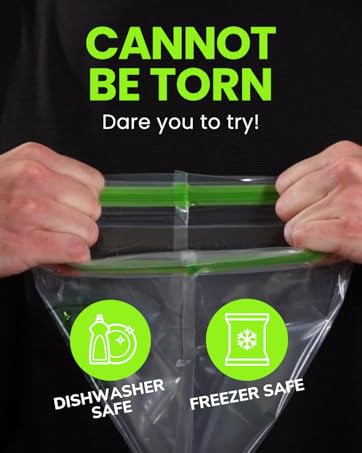 quart gallon 2 gallon snack bags sandwich size bags reusable snack size