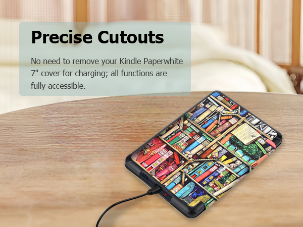 Kindle Paperwhite 12th Generation case with Precise Cutouts