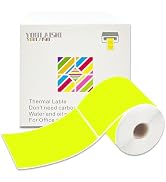YOULAISHI 3 X 5 Inch Printable Rectangle Color Coding Labels, 300 Per Roll Adhesive Color Coding ...