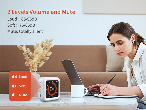 timer volume adjustable