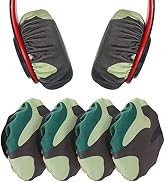 PChero 2 Pairs Fabric Earpad Covers/Headphone Covers/Stretchable and Washable Earcup Protectors C...