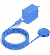 Upgraded Apple Watch Charger, Magnetic Fast Charger, USB C Charger Block Plug Adapter with 6FT iW...
