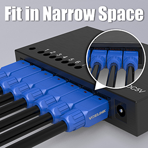 fit in narrow space