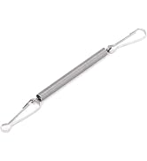 Silver Replacement Springs with 2 Clips Stainless Steel 3.1 Inch Spring Fastening Water Drinking ...