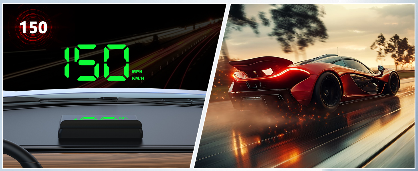 digital speedometer for car,speedometer for car,heads up display for cars,digital speedometer