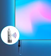Bason TV LED Backlight with Bluetooth APP and Remote Control, 8.2ft LED Lights for TV 32-58inch, ...