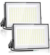 Onforu 150W LED Flood Light Outdoor, 12000LM Super Bright Security Light, IP66 Waterproof Outdoor...