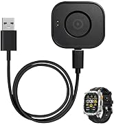 Carbinox USB Charger Compatible for Carbinox Smartwatch - Fast Charging Speed, Sleek Design, Reli...