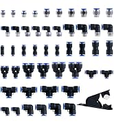 53pcs Push to Connect Fittings
