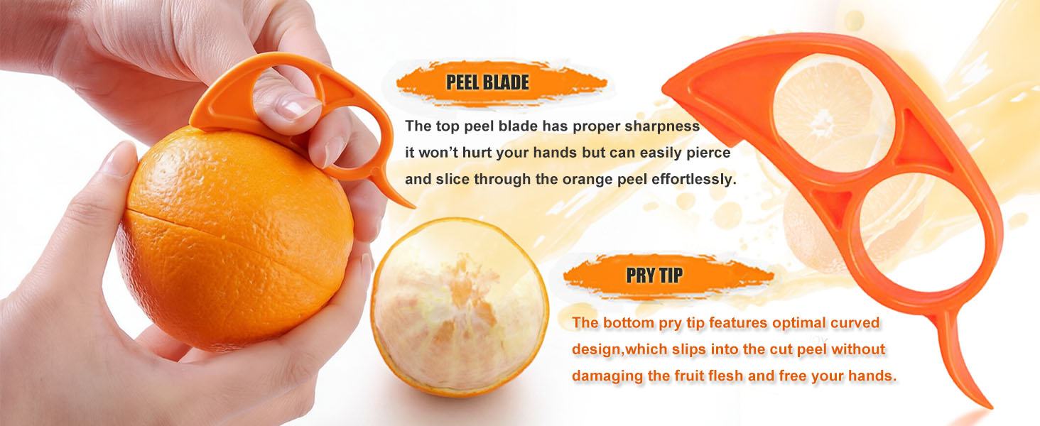 Orange Peeler Tools Citrus Peel Cutter
