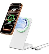 Mag.Safe Charger Stand, Magnetic Wireless Charging Station for iPhone 17/16/15/14/13/12 Series (L...
