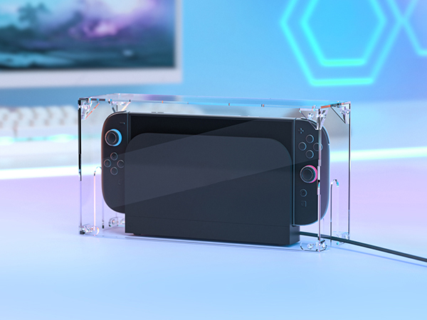 PlayVital Clear Acrylic Dust Cover for Nintendo Switch 2