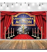KatchOn, Movie Party Banner - Xtralarge, 72x44 Inch | Movie Night Party Decorations | Red Carpet ...
