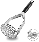 Joyoldelf Heavy Duty Stainless Steel Potato Masher, Folding Masher Kitchen Tool & Food Masher/Pot...