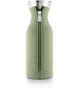 EVA SOLO | Fridge Carafe 34oz | For Hot & Cold Drinks | Dishwasher-safe Borosilicate Glass | Stai...
