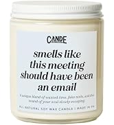 CE Craft Smells Like This Meeting Should Have Been an Email Candle – Lavender Vanilla Scented Jar...
