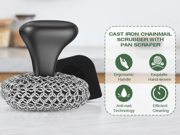 Cast Iron Scrubber