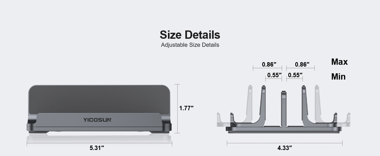 4 Slot Size Deatils